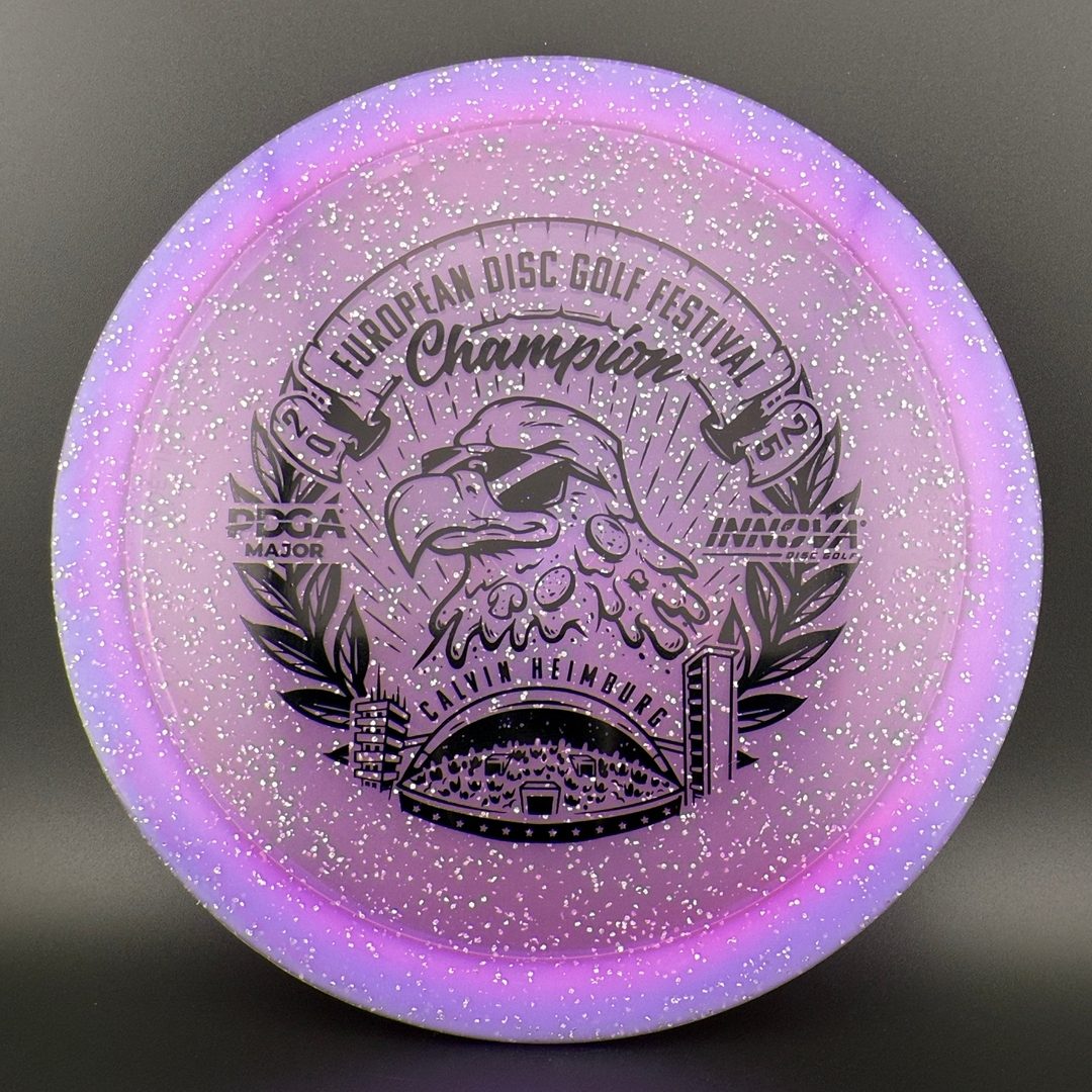 Metal Flake Champion Eagle - Calvin Heimburg 2025 EU Festival Champion Innova