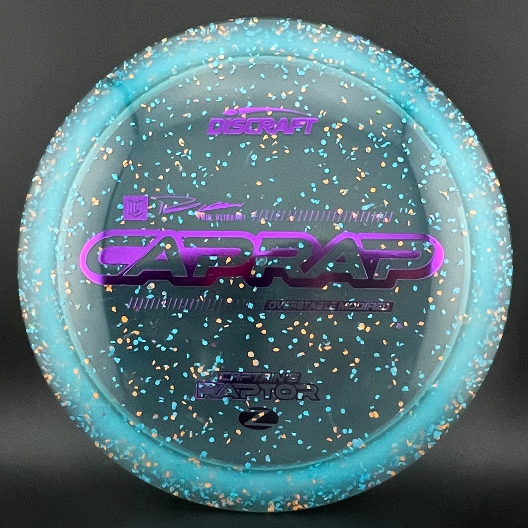 Confetti Z Captain's Raptor - Paul Ulibarri 2026 Discraft