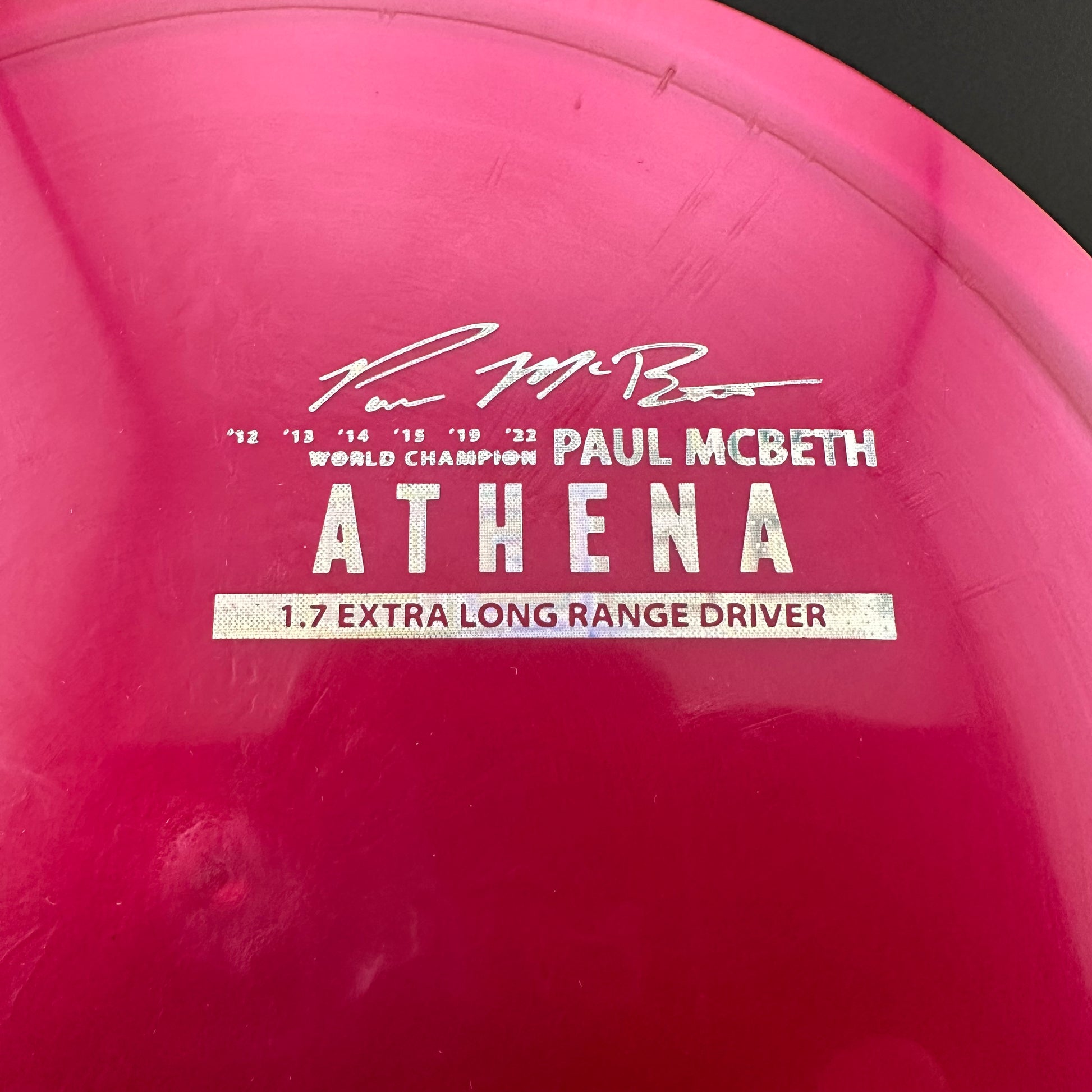 Titanium Athena - Paul McBeth Limited Edition Discraft