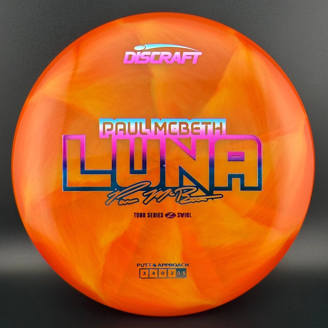 Z Swirl Luna - 2025 Paul McBeth Tour Series Discraft