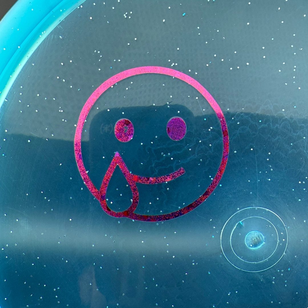 Metal Flake Isolation Despair - Emoji Doomsday Discs