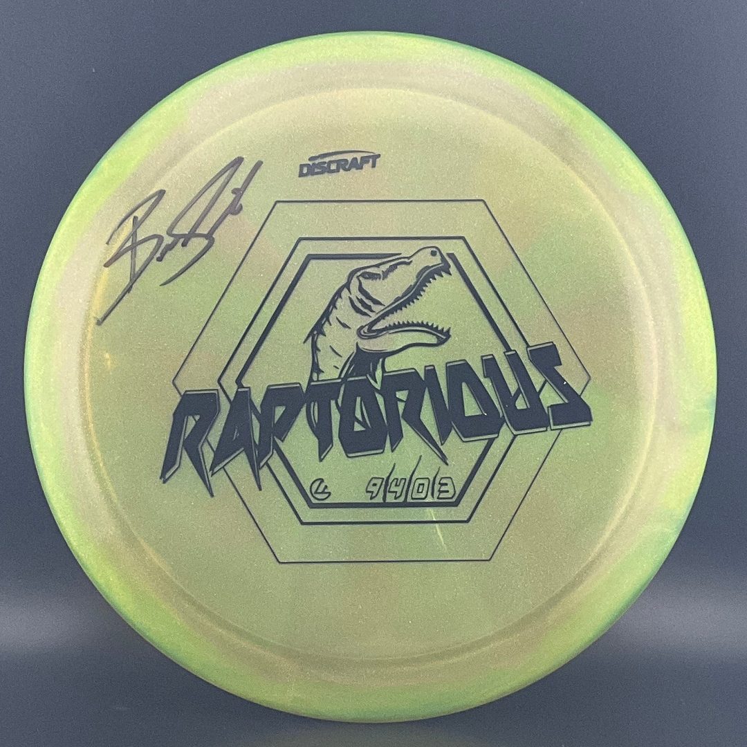 Metallic Z Swirl Raptor *Signed* - 2022 "Raptorious" LE Discraft