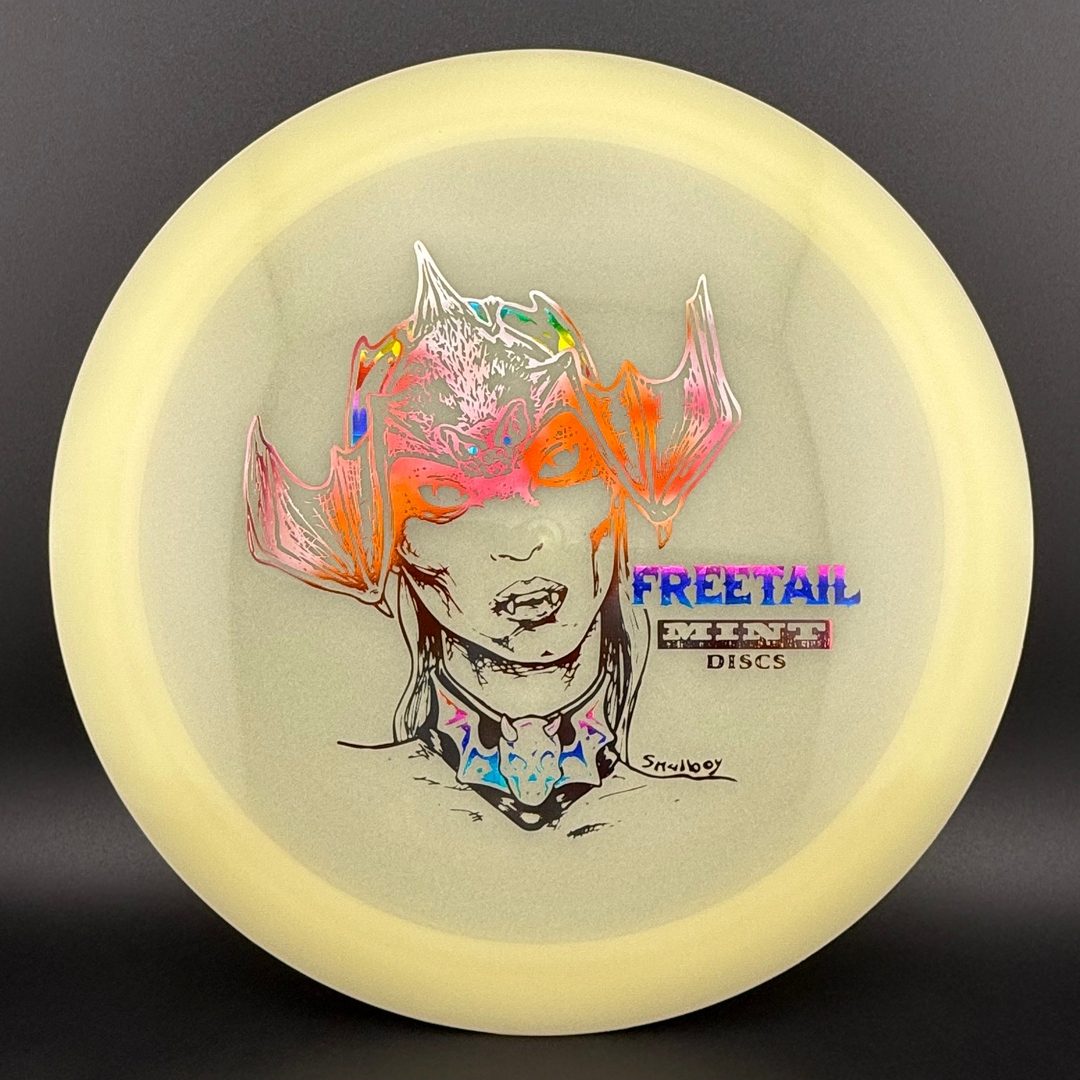 Nocturnal Freetail - Limited Edition Stamp by Skulboy MINT Discs