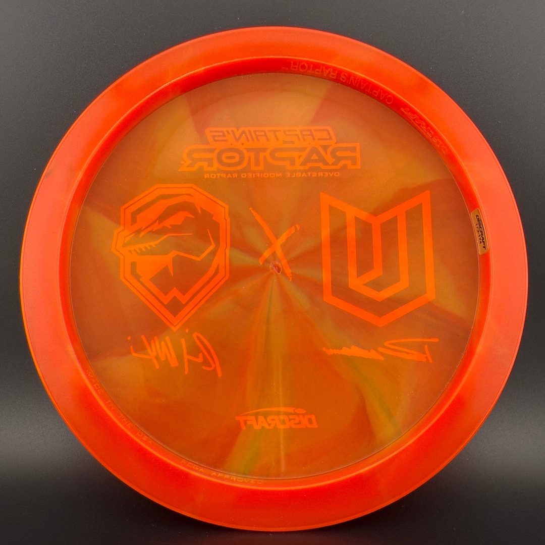 Z Swirl Captain's Raptor - Ulibarri x Wysocki Collab Edition Discraft
