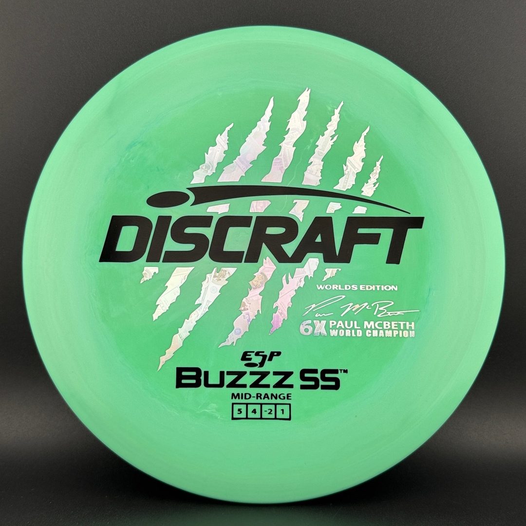 ESP Swirl Buzzz SS - Paul McBeth 6x Claws - Worlds 2026
