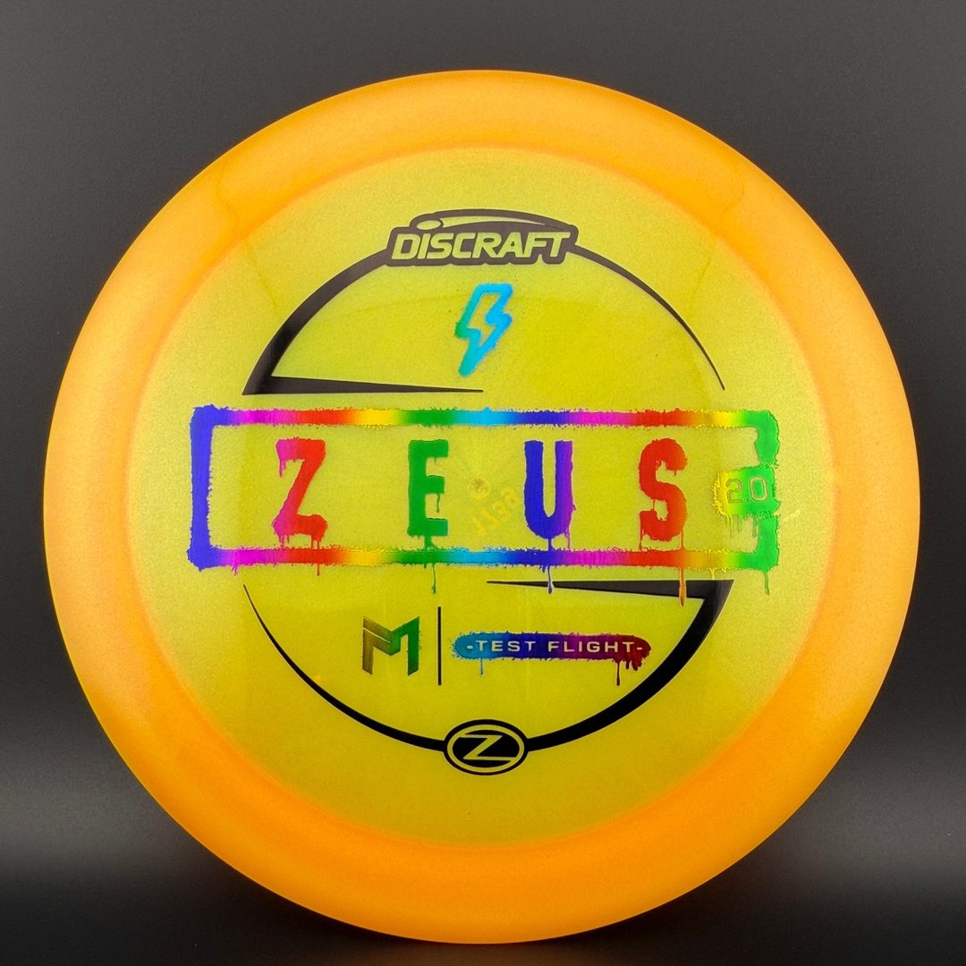 Colorshift Z Zeus 2.0 - Test Flight - Paul McBeth Discraft