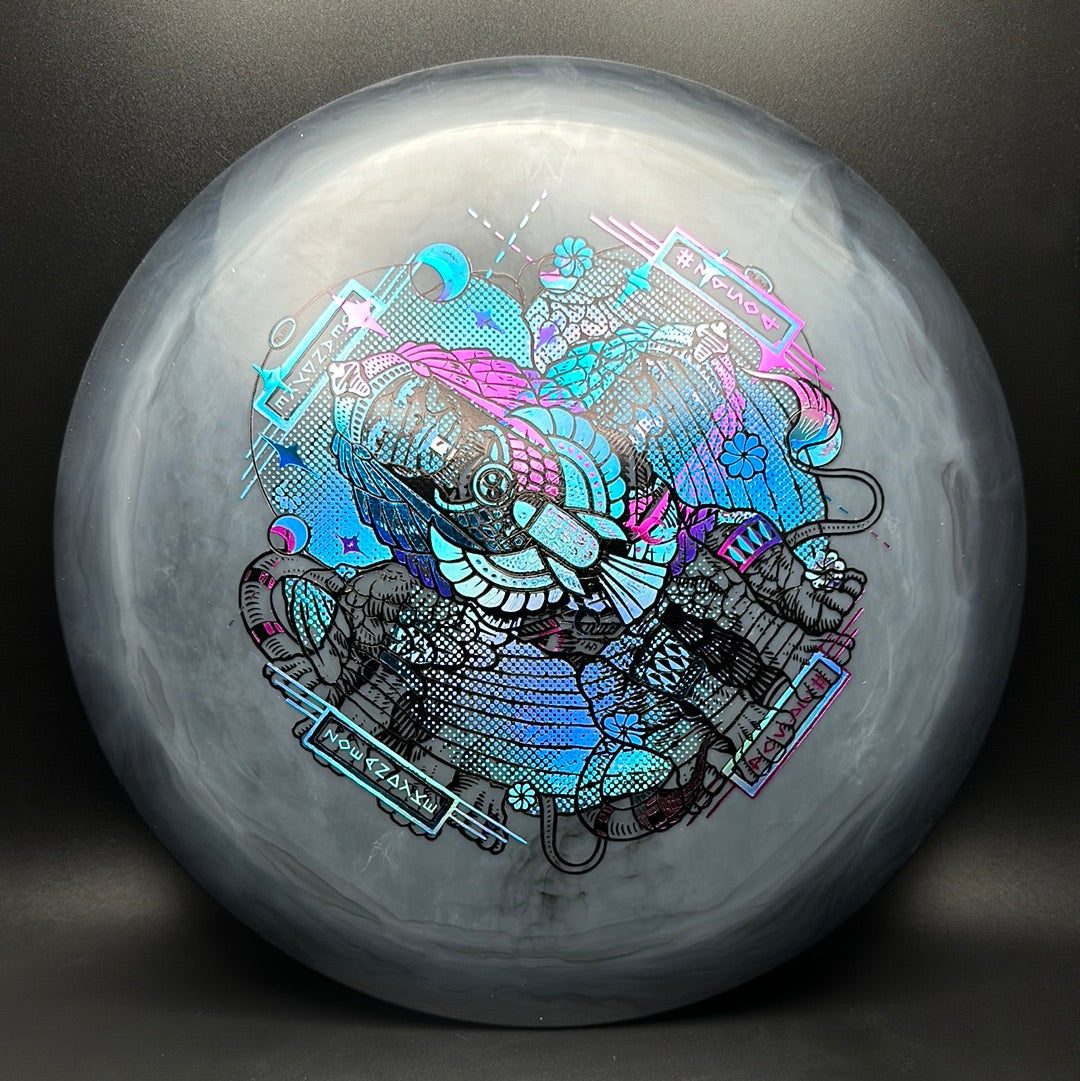 Swirly S-Blend Sphinx Zoe Andyke Run 2.5 - Double Stamp X-Out Infinite Discs