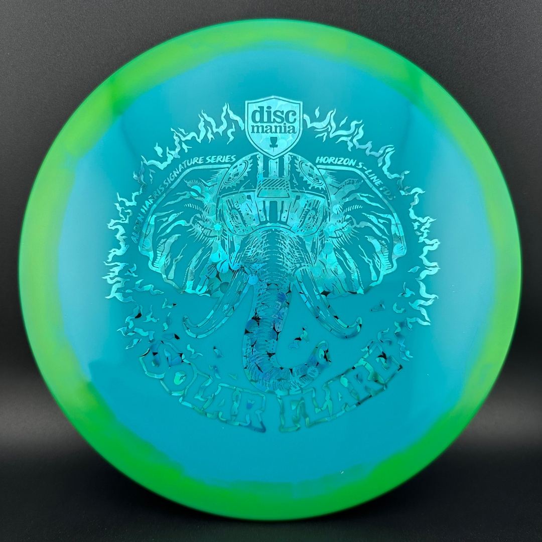 Horizon S-Line FD3 - Solar Flare - Alden Harris Signature Series Stamp by Manny Trujillo DROPPING OCTOBER 9TH @ 7 AM MST Discmania