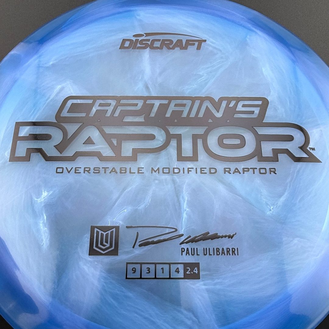 Special Z Blend Captain's Raptor - Paul Ulibarri 2025 Signature Series Discraft