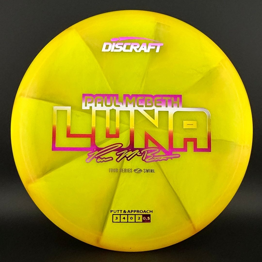 Z Swirl Luna - 2025 Paul McBeth Tour Series Discraft