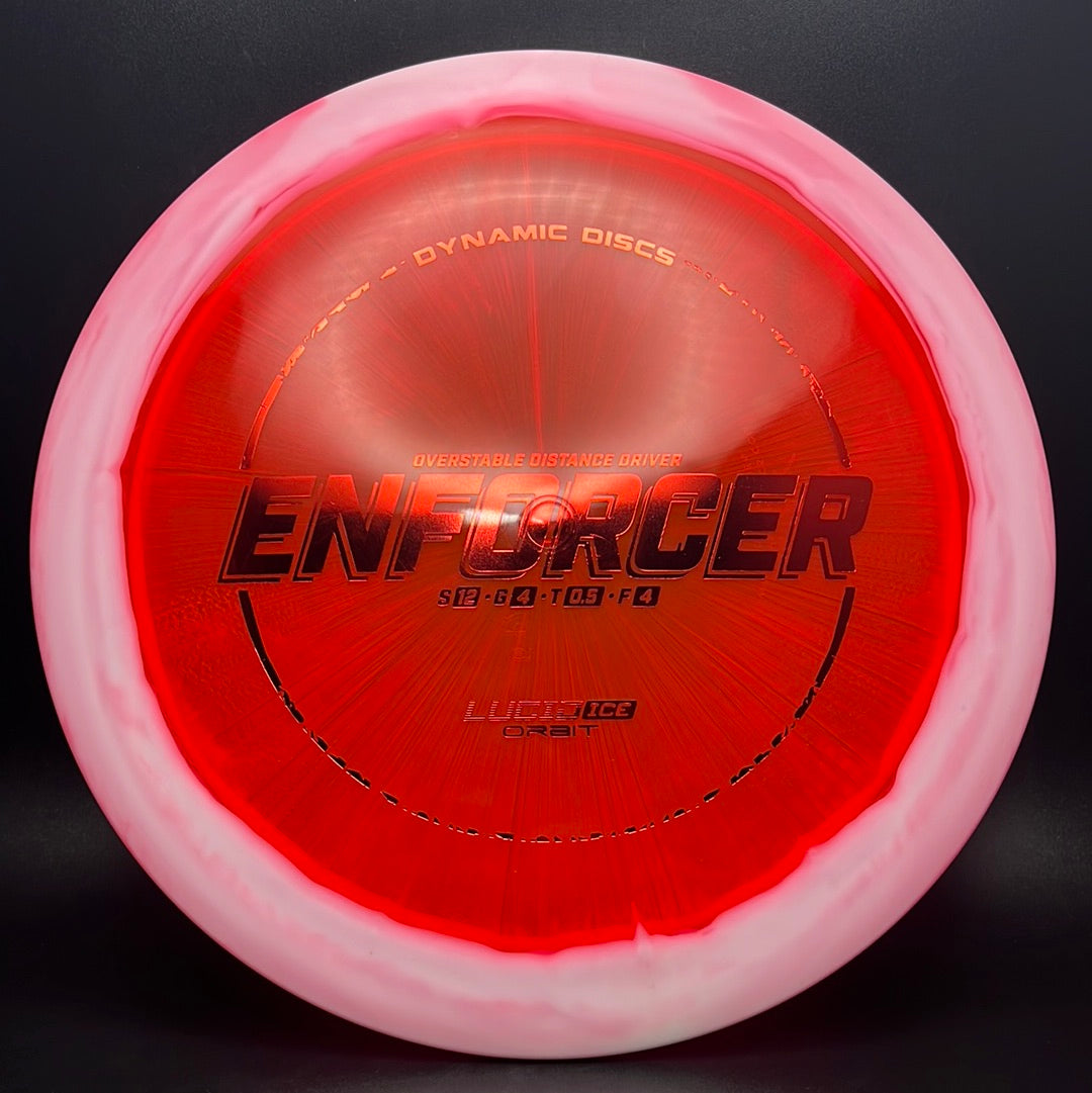 Lucid-Ice Orbit Enforcer Dynamic Discs