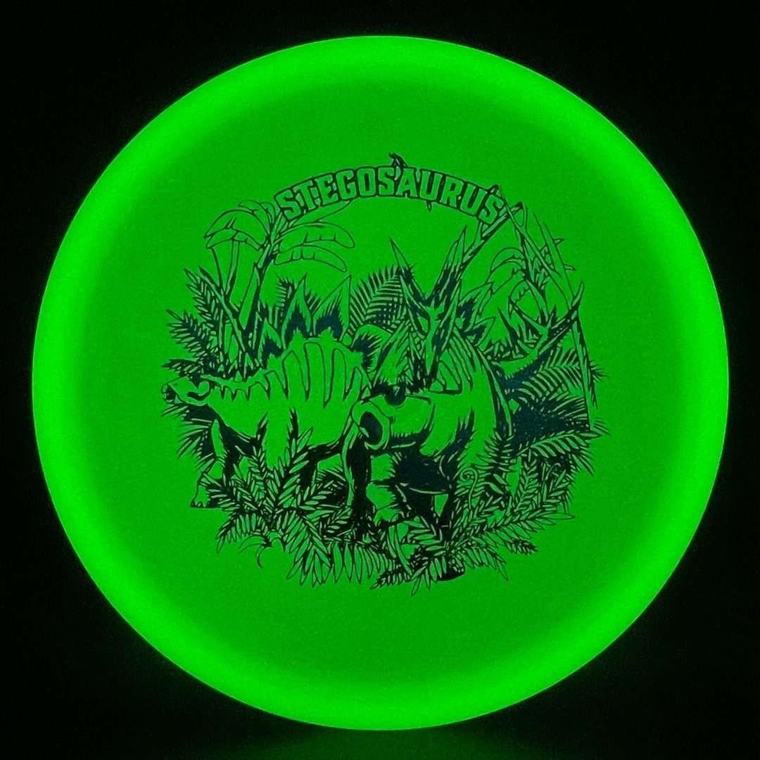 Glow Egg Shell Stegosaurus - Special Edition Dino Discs
