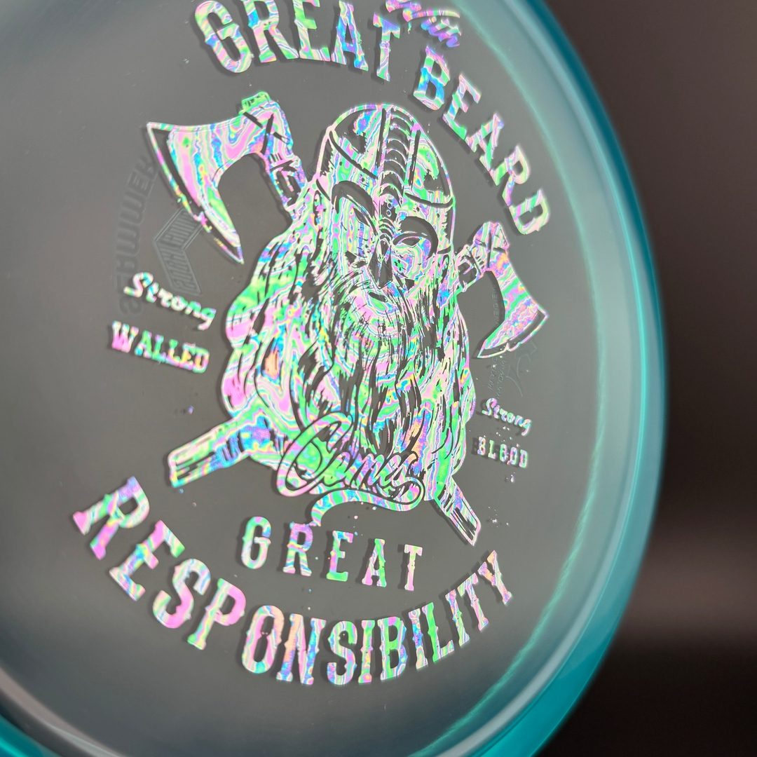 Lucid-Ice Sockibomb Slammer - Great Beard Dynamic Discs