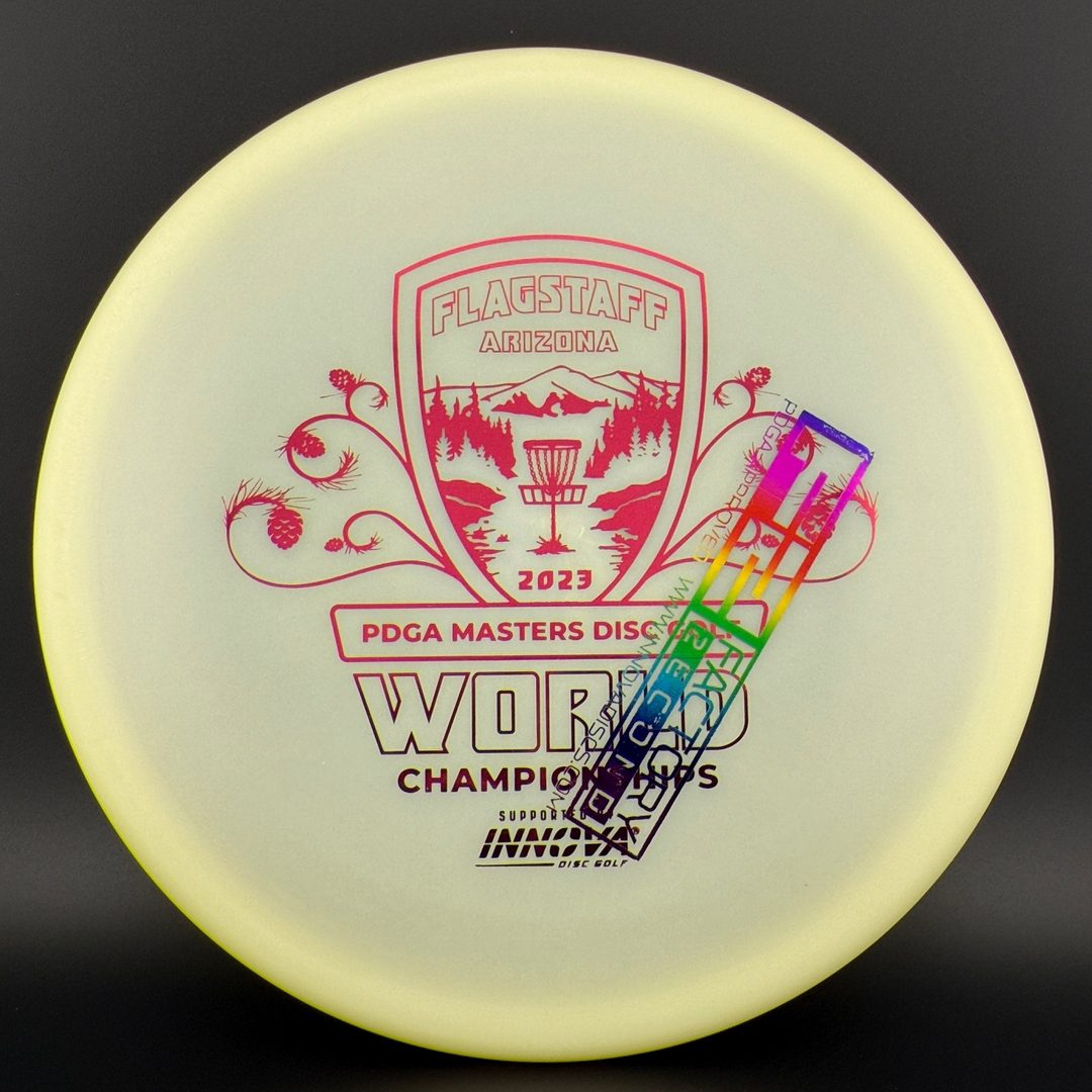 Glow Champion Gator - 2023 PDGA Masters - F2 Innova
