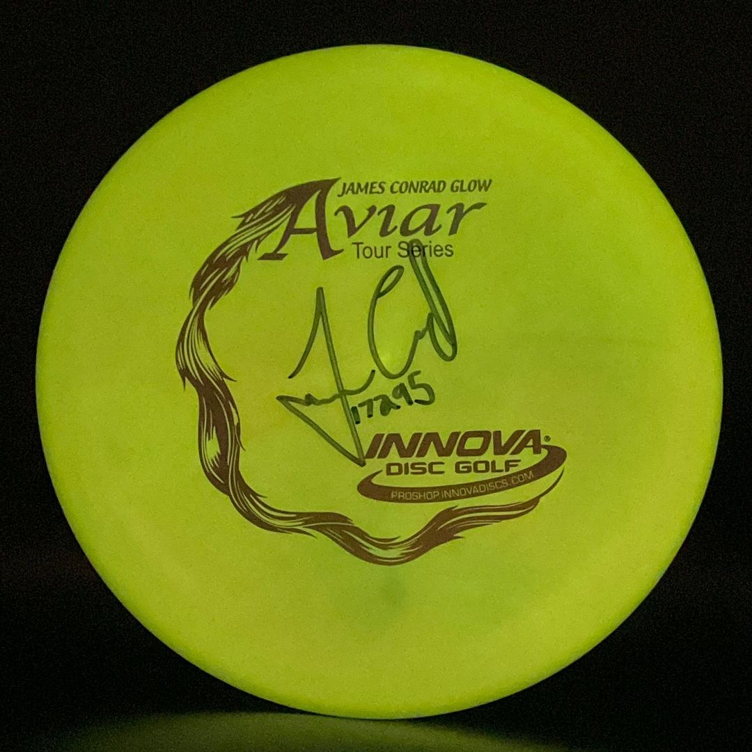 James Conrad Glow Aviar Driver *Signed* - James Conrad Tour Series 2019 USDGC Champion Innova