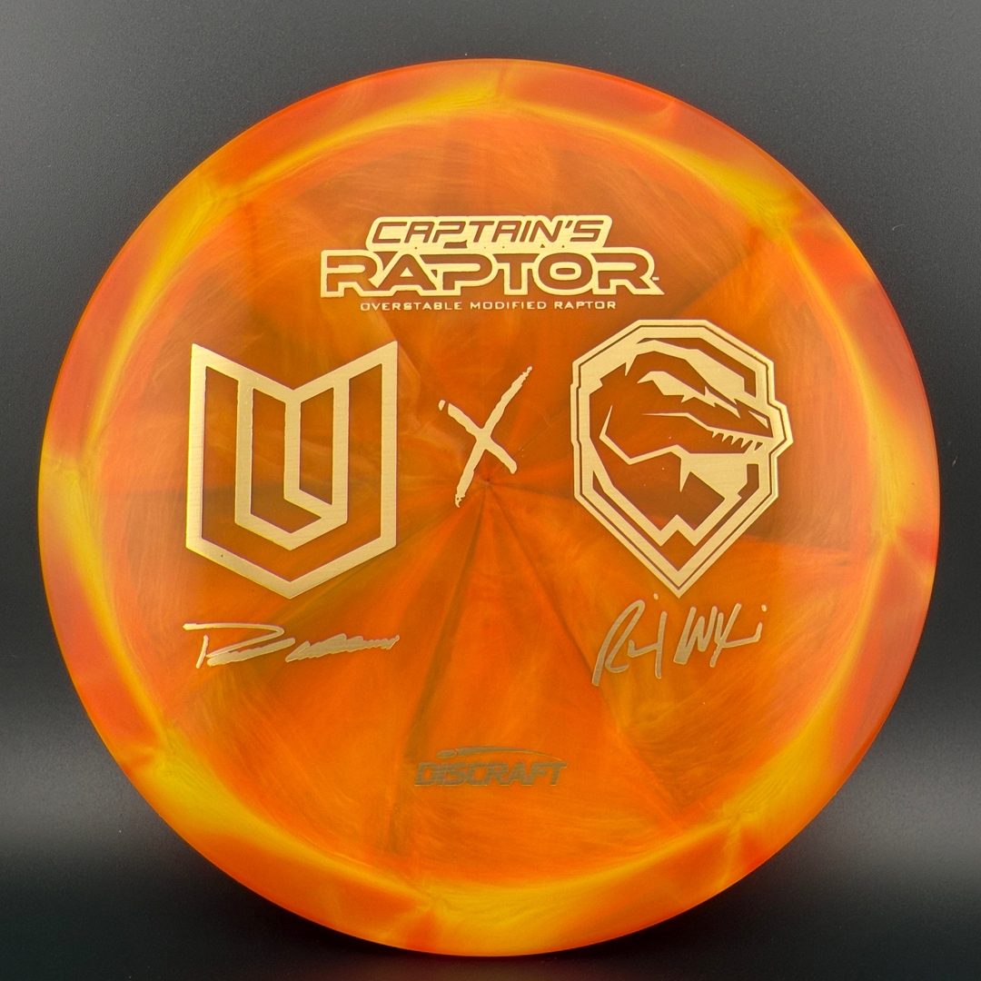 Z Swirl Captain's Raptor - Ulibarri x Wysocki Collab Edition Discraft