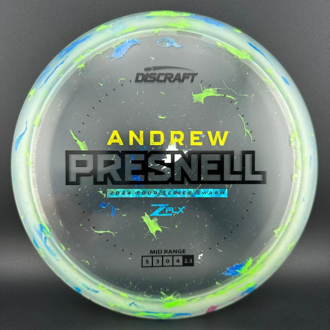 Jawbreaker Z FLX Swarm - 2024 Andrew Presnell Tour Series Discraft