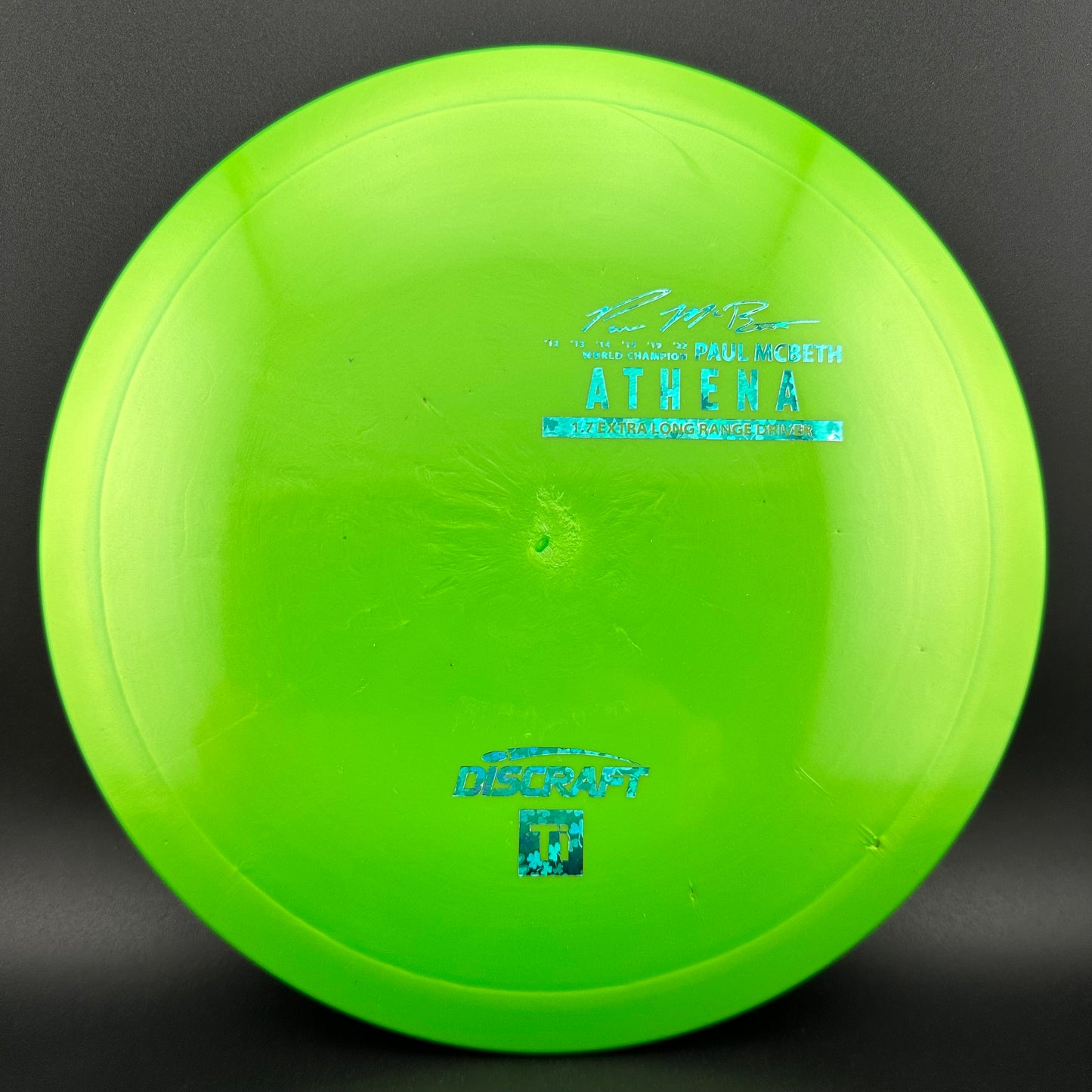 Titanium Athena - Paul McBeth Limited Edition Discraft