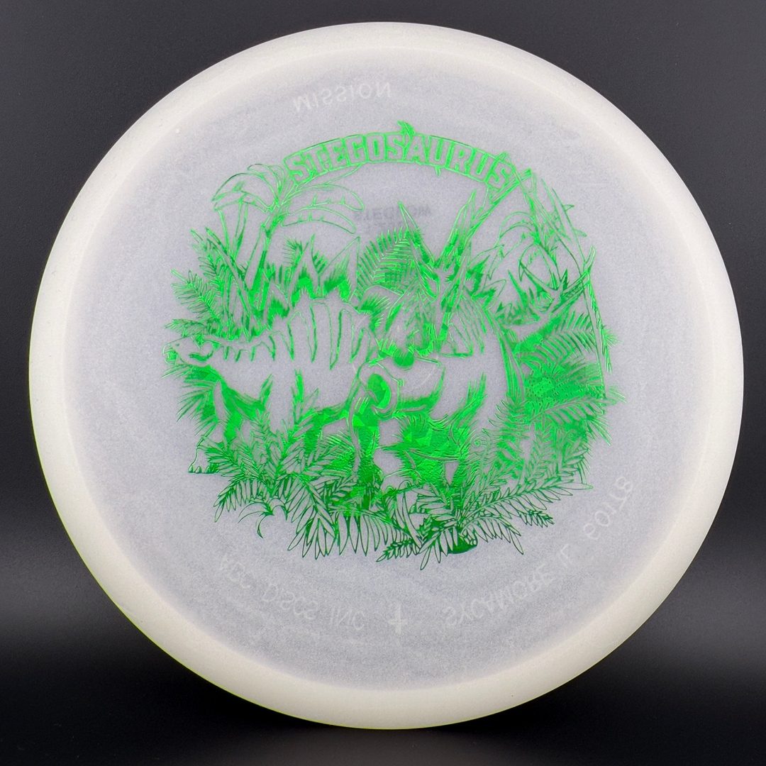 Glow Egg Shell Stegosaurus - Special Edition Dino Discs