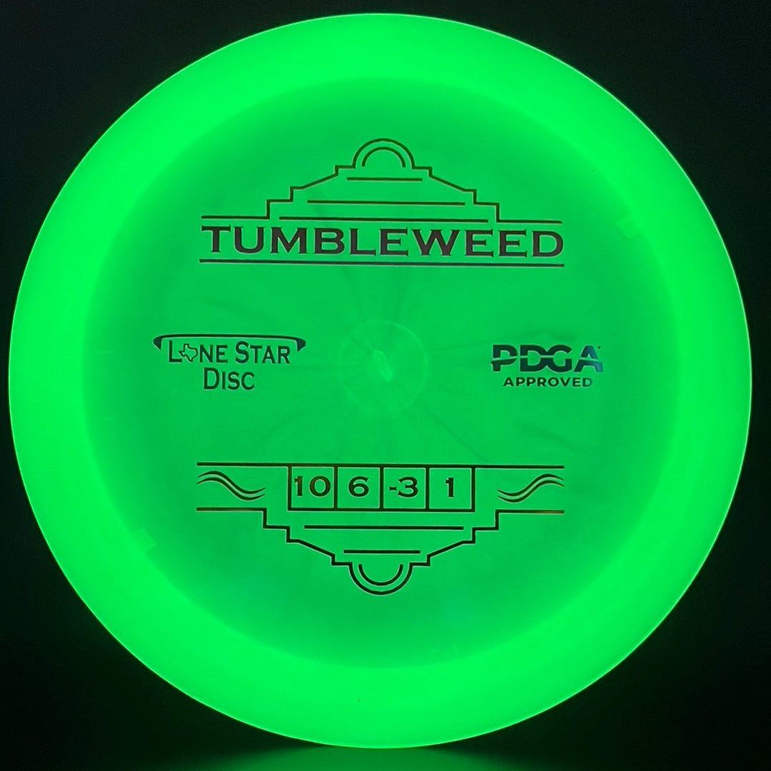 Alpha Glow Tumbleweed - Understable Driver Lone Star Discs