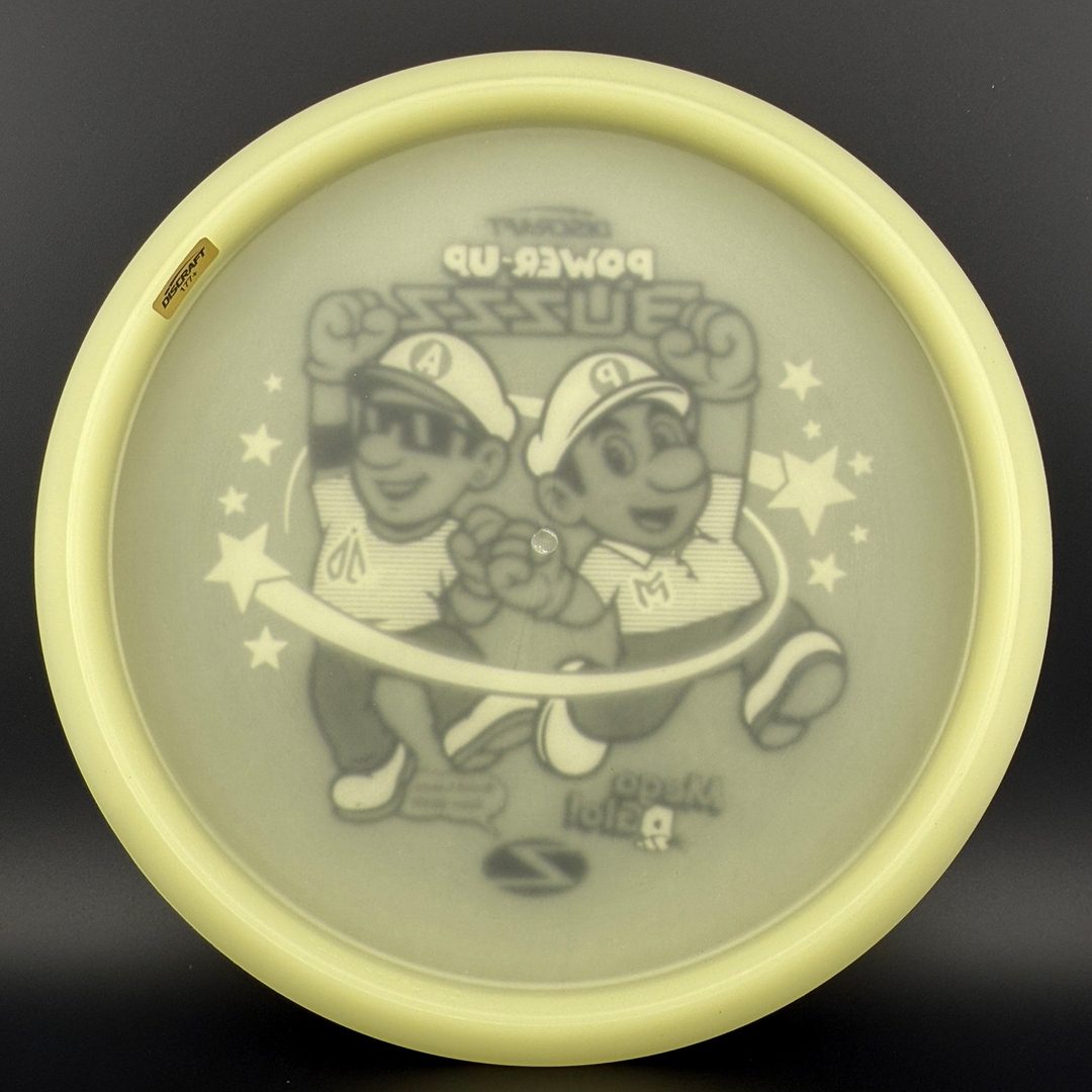 Mega Glo Buzzz - Power-Up - Paul McBeth & Anthony Barela Collab Discraft