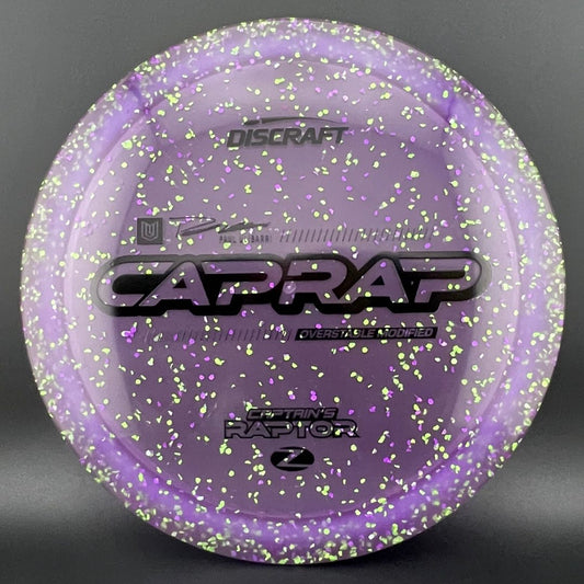 Confetti Z Captain's Raptor - Paul Ulibarri 2026 Discraft