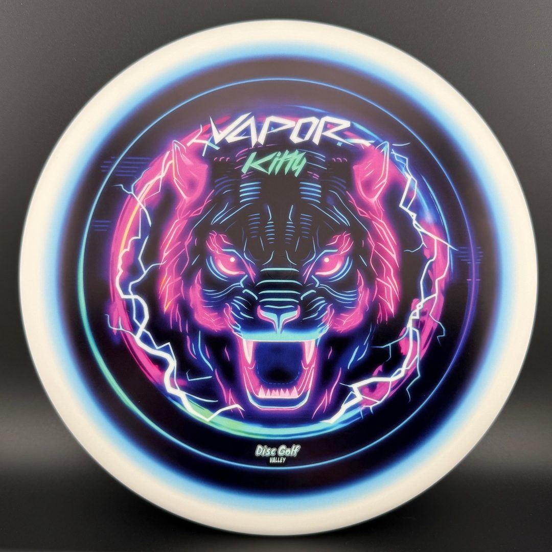 Gold Pure - DyeMax - "Vapor Kitty" Disc Golf Valley Latitude 64