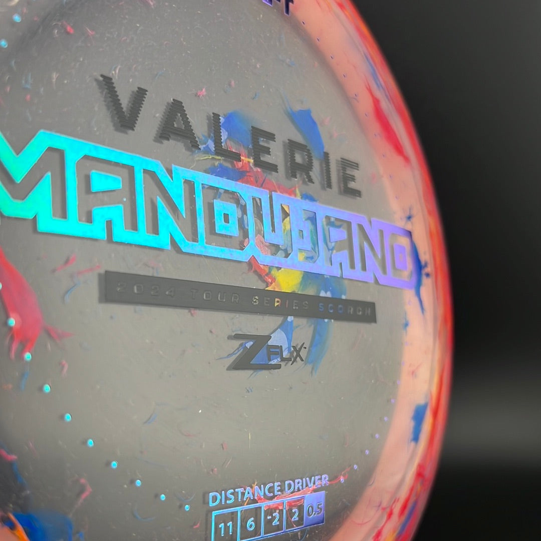 Jawbreaker Z FLX Scorch - 2024 Valerie Mandujano Tour Series Discraft