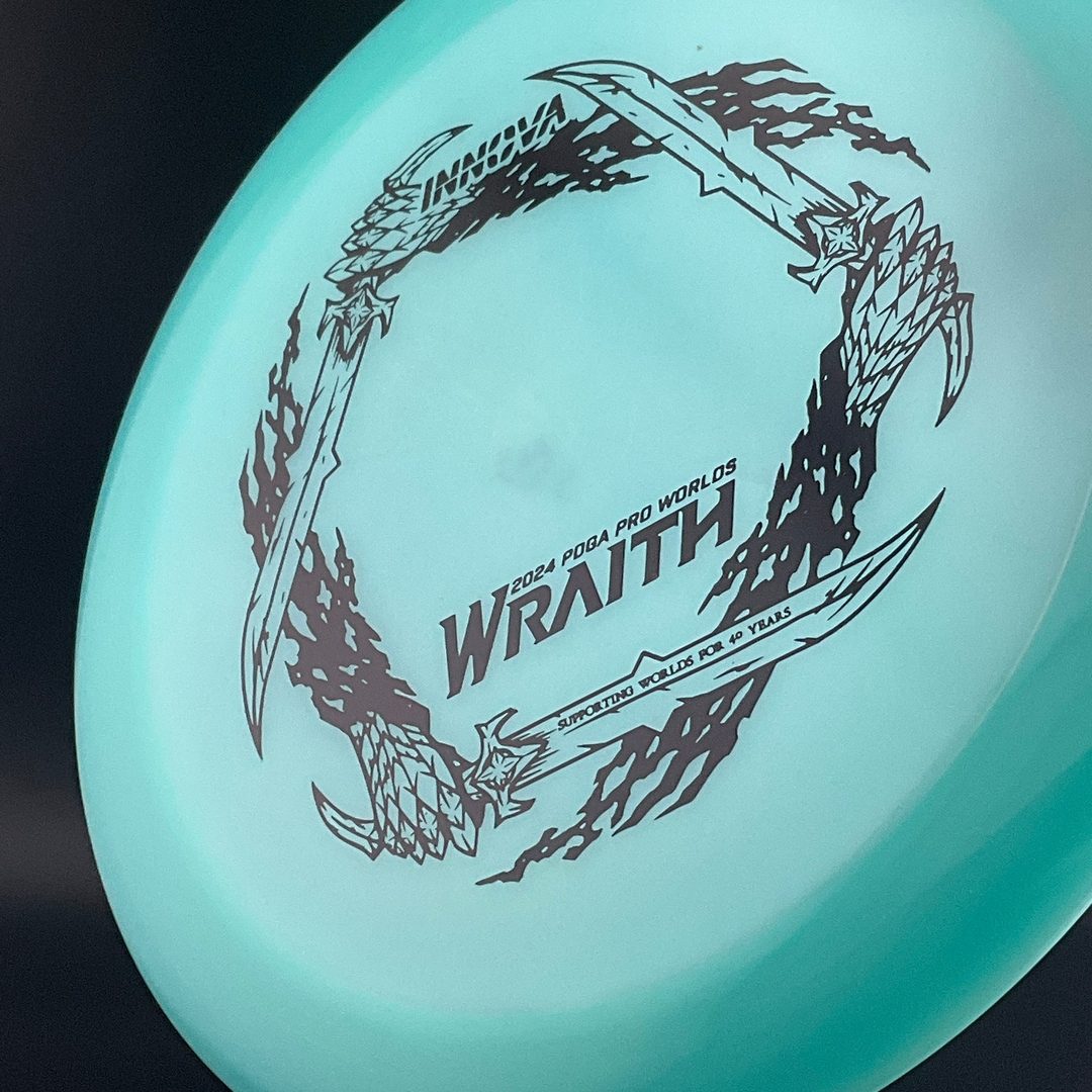 Color Glow Champion Wraith - 2024 PDGA Pro Worlds Innova