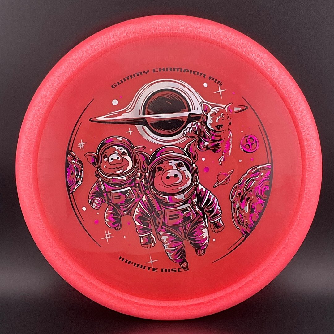 Gummy Champion Pig - Space Pigs - Pink! Innova
