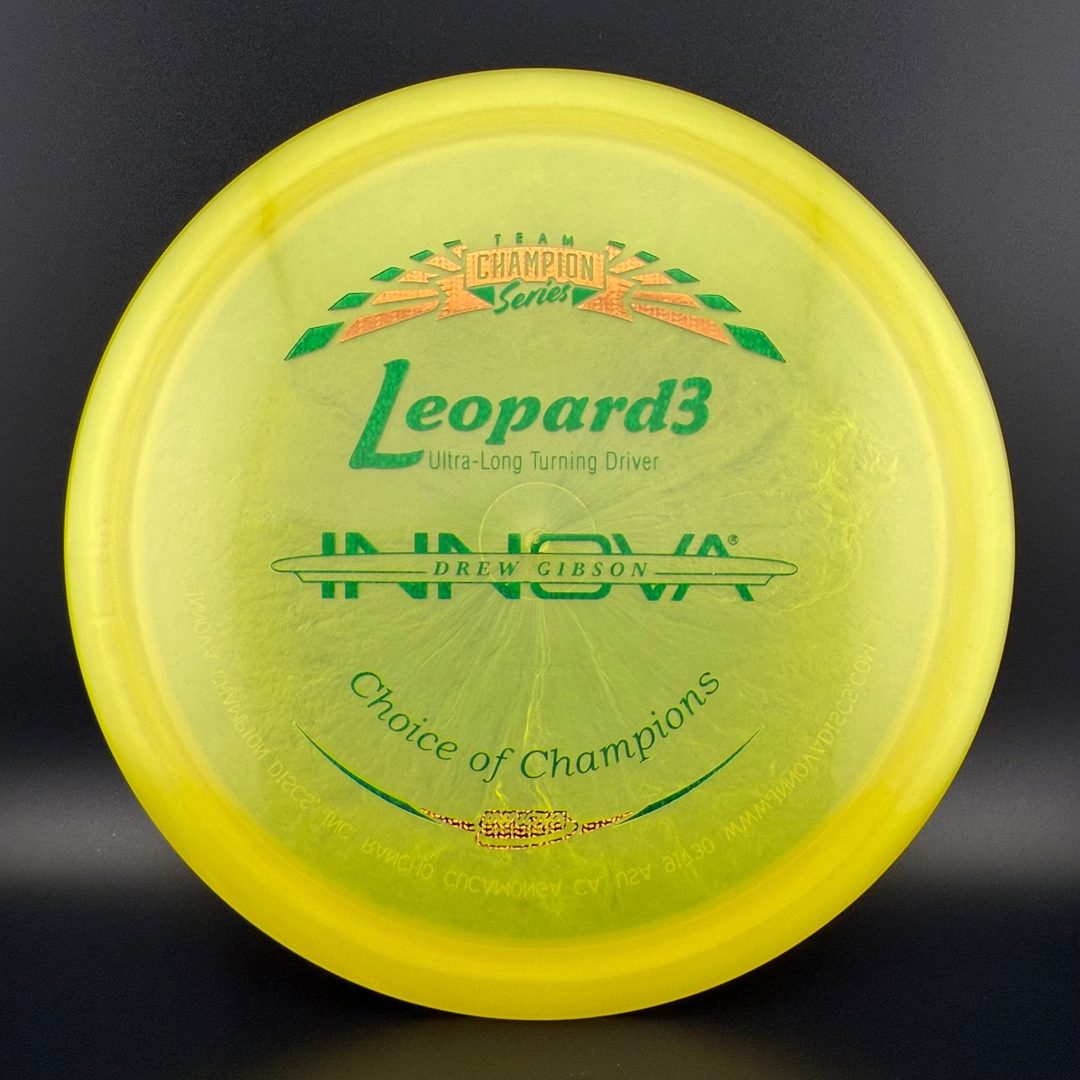 Luster Champion Leopard3 - 2019 Team Champion Jumpman *Gibson Stash* Innova