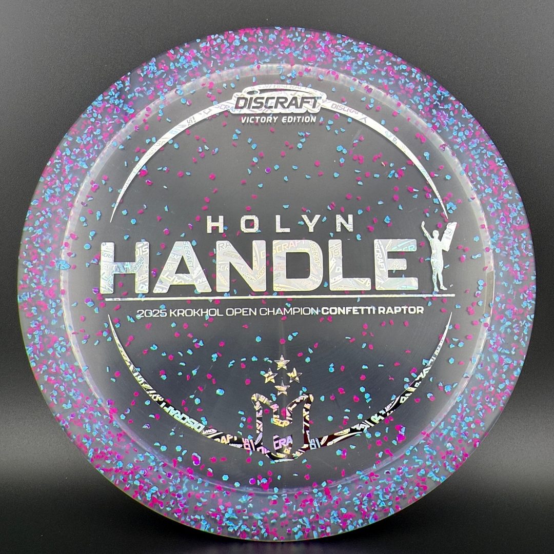 Confetti Z Raptor - Holyn Handley 2025 Krokhol Open Discraft