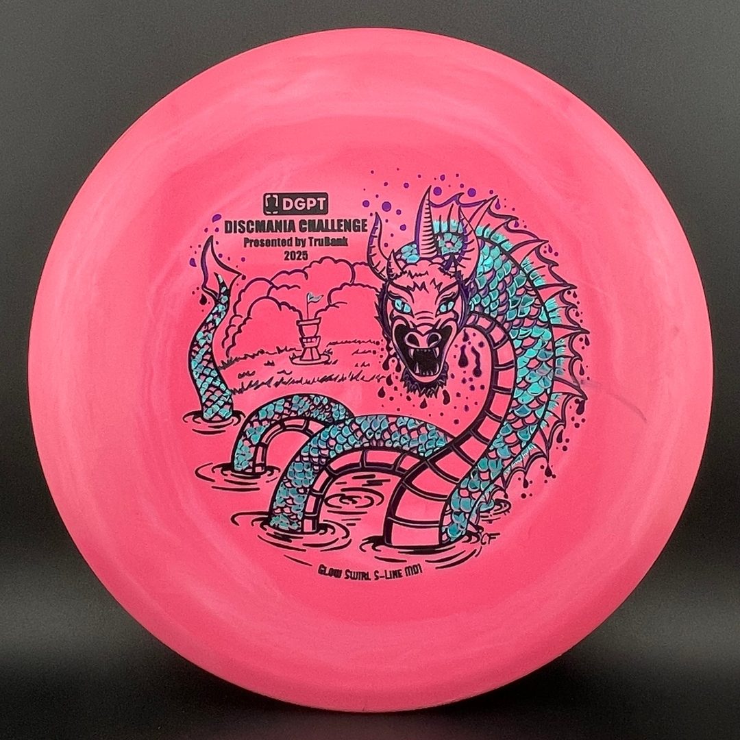 Glow Swirl S-Line MD1 - Kona Art - DM Challenge *Colten Stash Used* Discmania