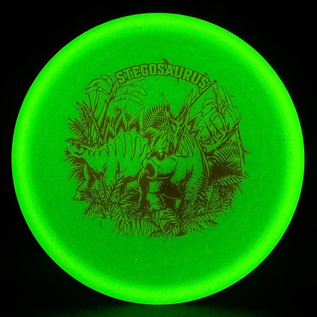 Glow Egg Shell Stegosaurus - Special Edition Dino Discs