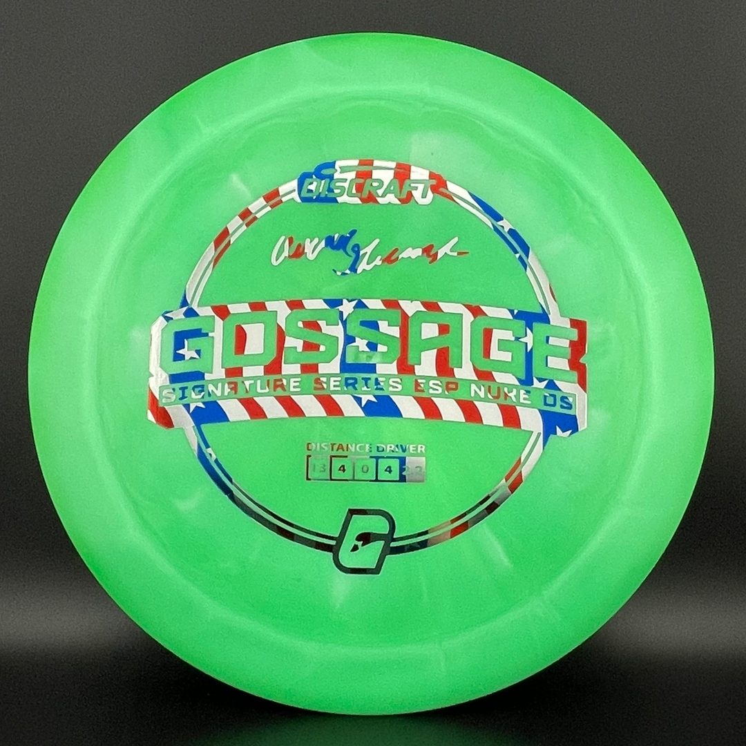 ESP Swirl Nuke OS - Aaron Gossage Signature Series Discraft