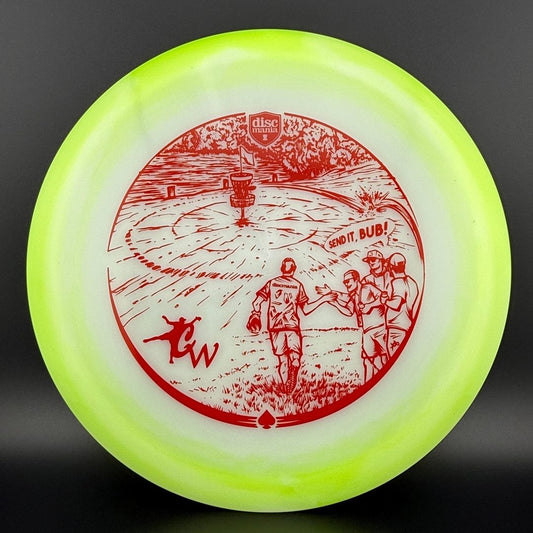 Color Glow Horizon C-Line FD1 - Casey White Send It Bub! Discmania