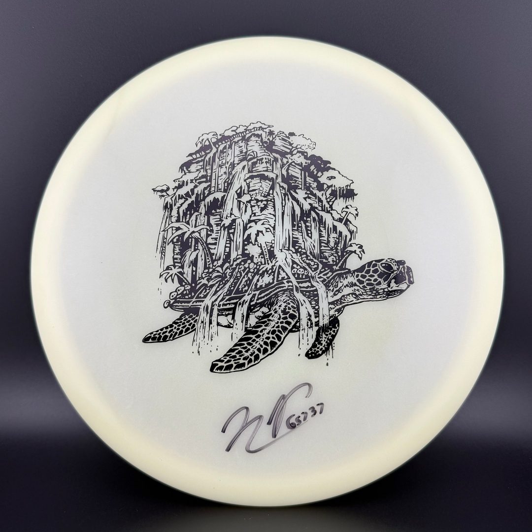 Glow C-Line MD4 *Signed* - Nate Perkins Turtle by Manny Trujillo Discmania