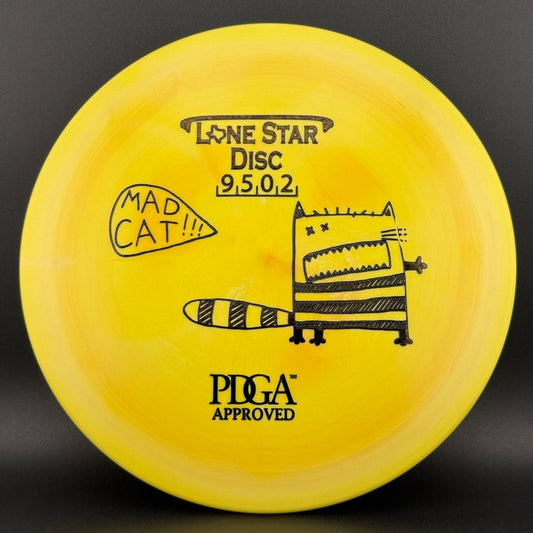 Bravo Mad Cat - Old Run Embossed LSM Lone Star Discs