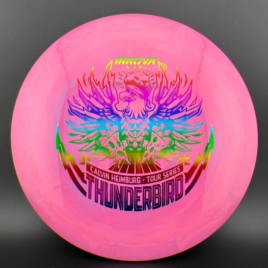 Swirly Star Thunderbird - Calvin Heimburg 2025 Tour Series Innova