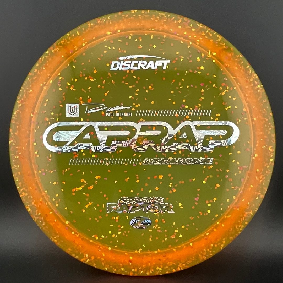 Confetti Z Captain's Raptor - Paul Ulibarri 2026 Discraft