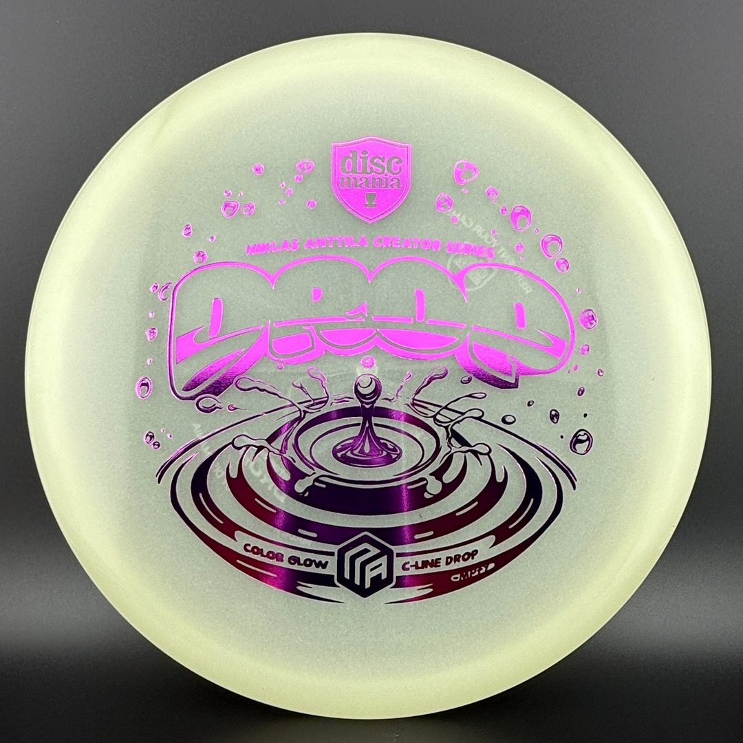 Color Glow C-Line Drop - Niklas Anttila Creator Series - Art by Manny Trujillo Discmania