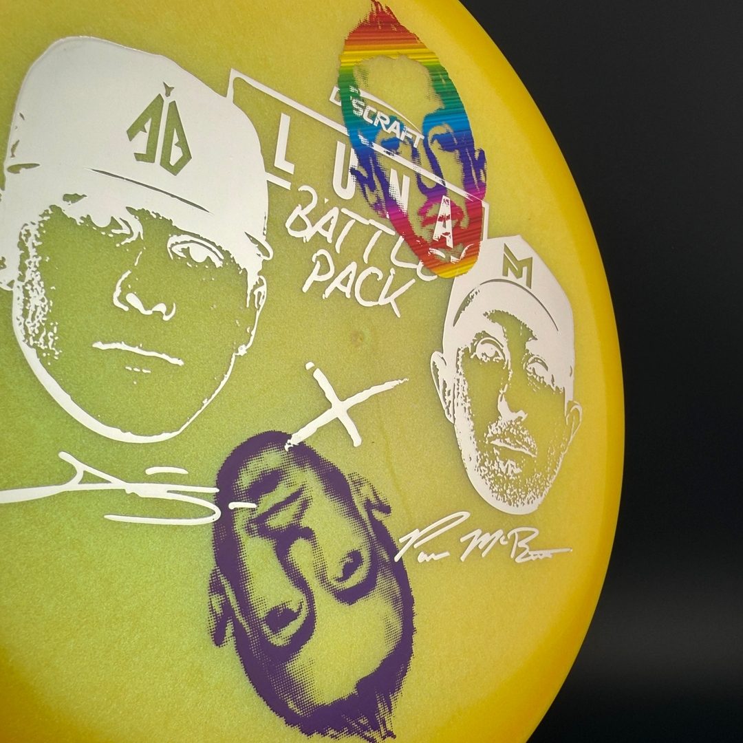 Colorshift Z Luna - Battle Pack Misprint Barela x McBeth Discraft