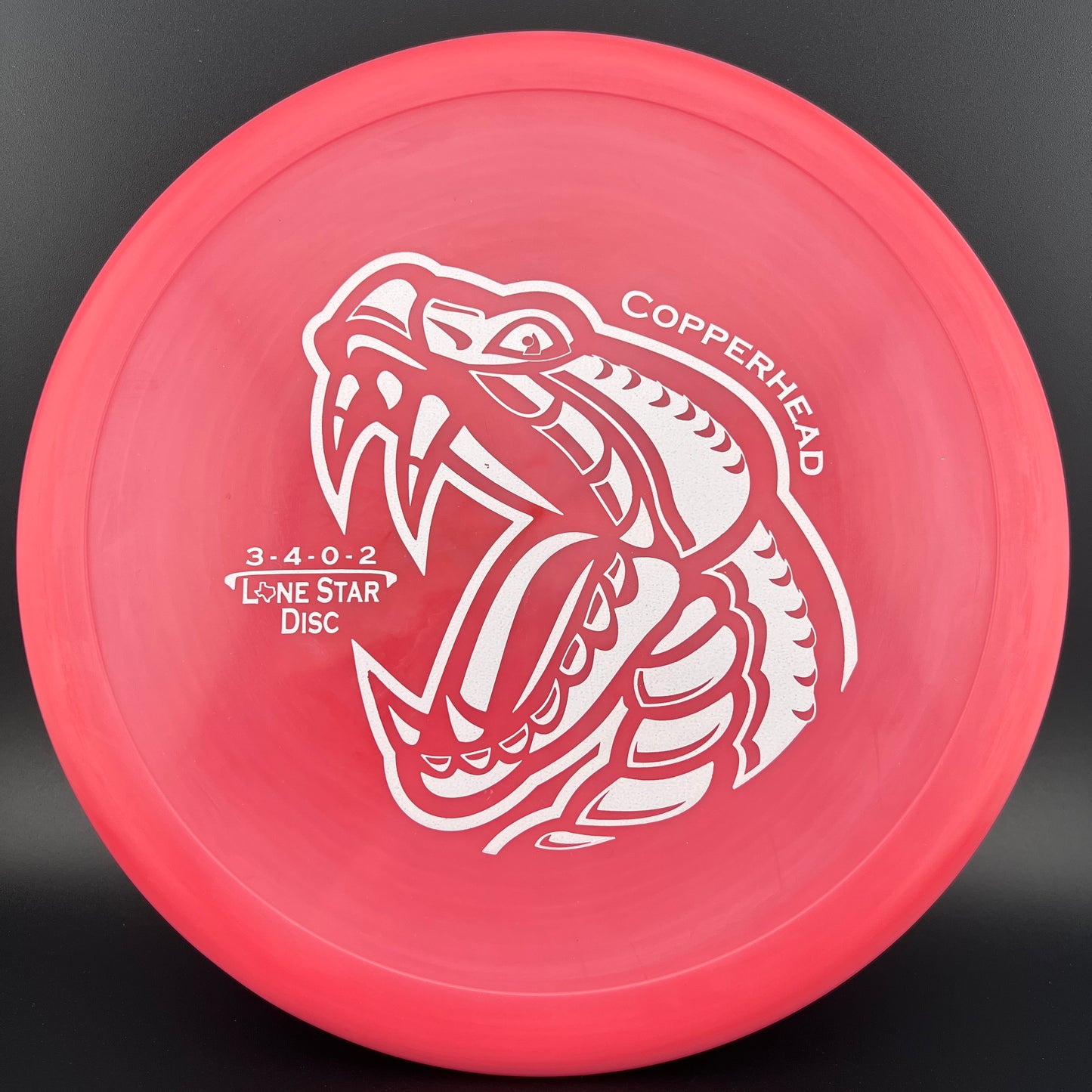 Alpha Copperhead - Artist Series Snake Head Lone Star Discs