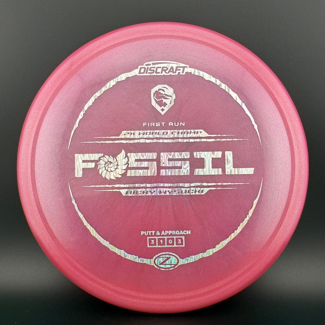 Colorshift Z Fossil - First Run - Ricky Wysocki Discraft