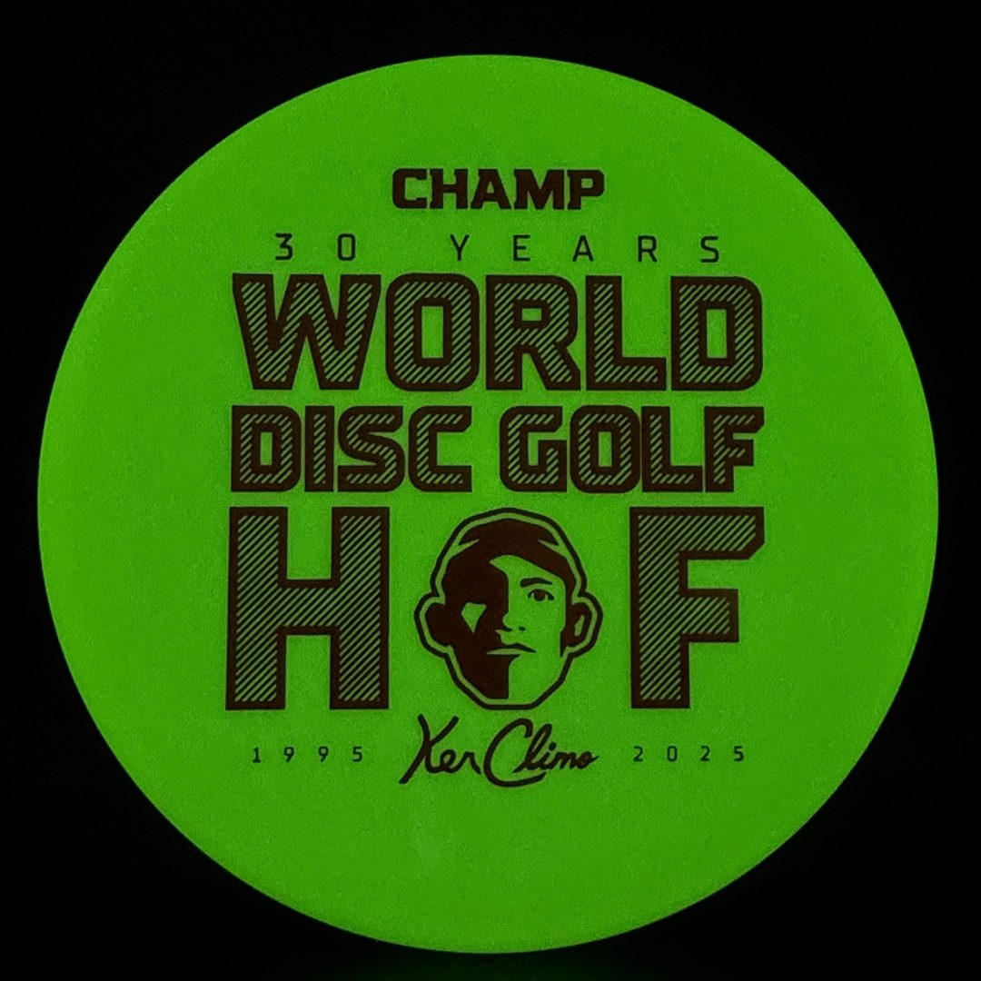 Glow Trophy Line Champ - Hall Of Fame Climo Disc Golf