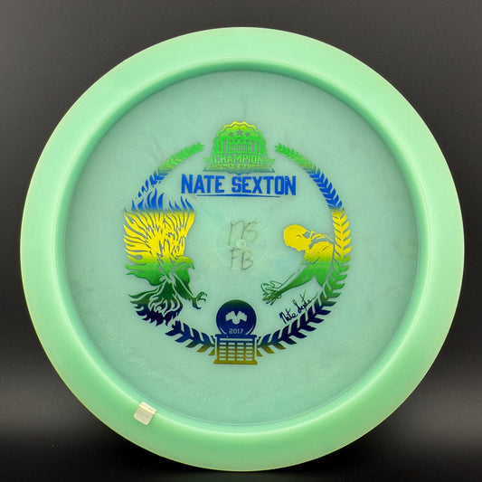 2017 Glow Champion Firebird - Nate Sexton Bottom Stamp No USA Embossing