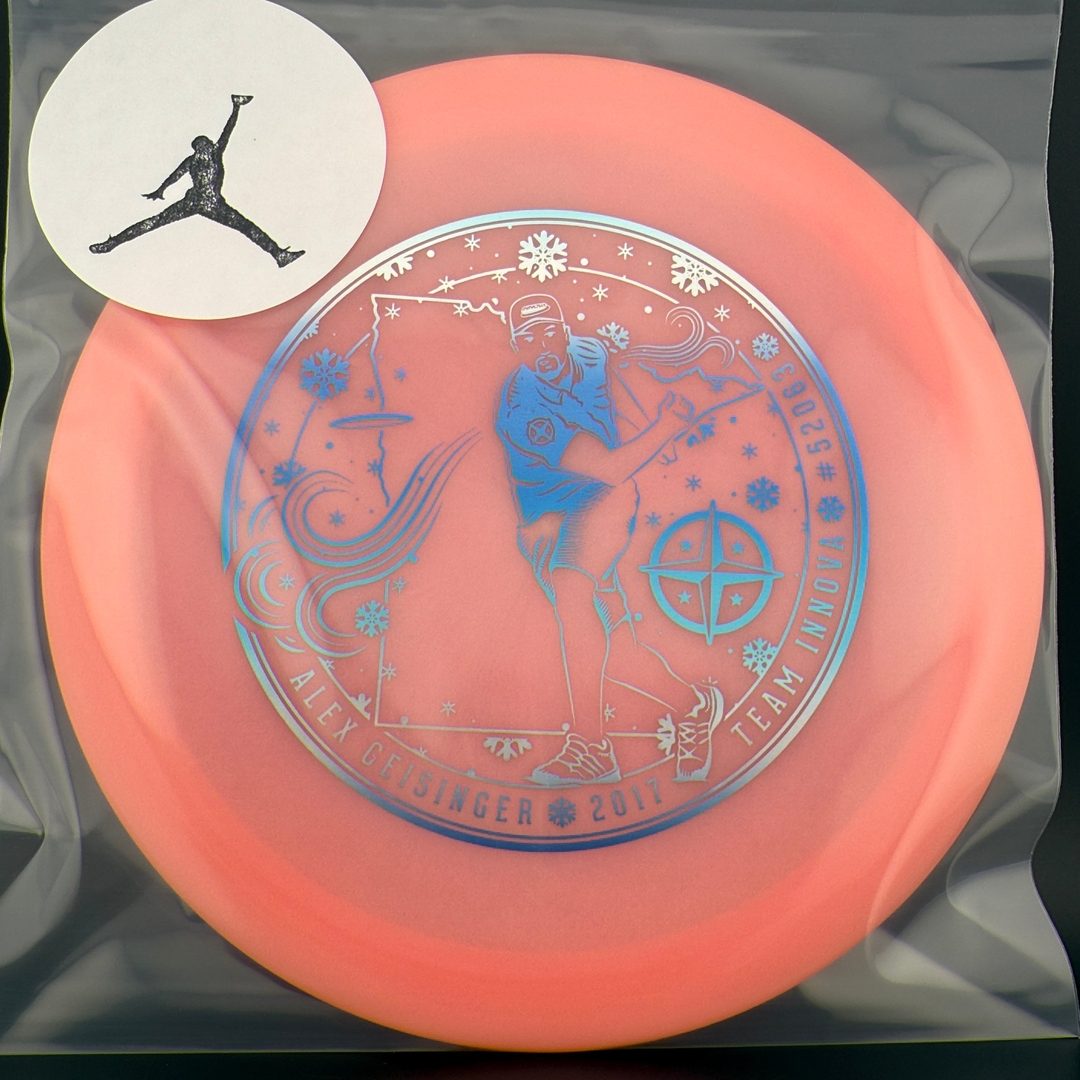 Glow Champion Firebird Embossed - 2017 Alex Geisinger *Gibson Stash* Innova