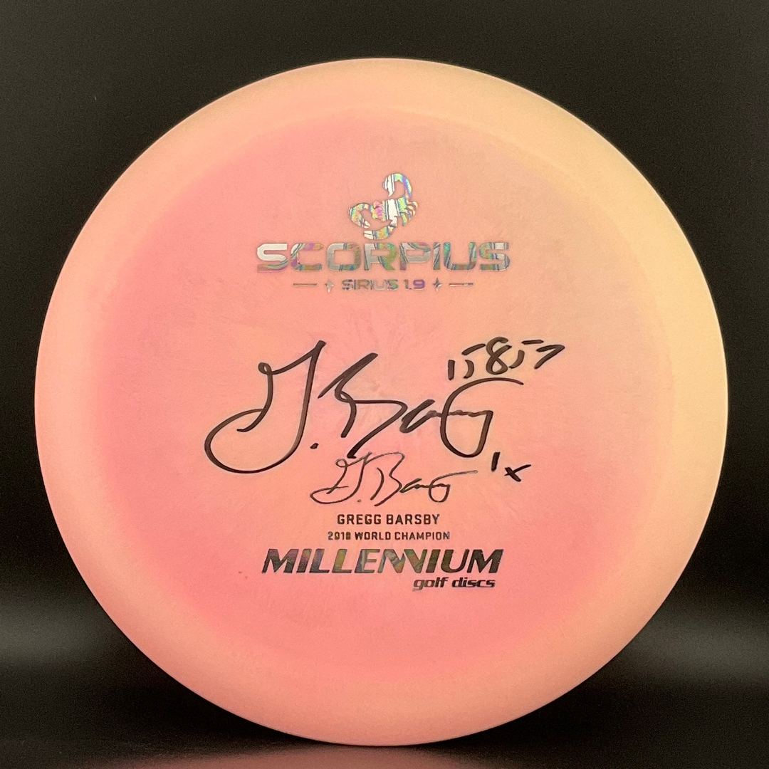 Sirius Scorpius *Signed* - 2018 Gregg Barsby World Champion Sig Series Millennium