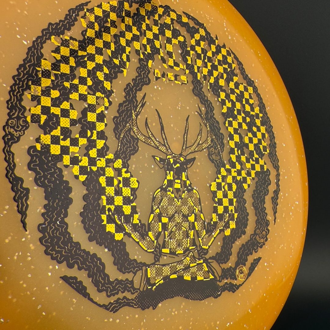 Metal Flake Glow C-Blend Alpaca - Elk Man by Ripper Studios Infinite Discs