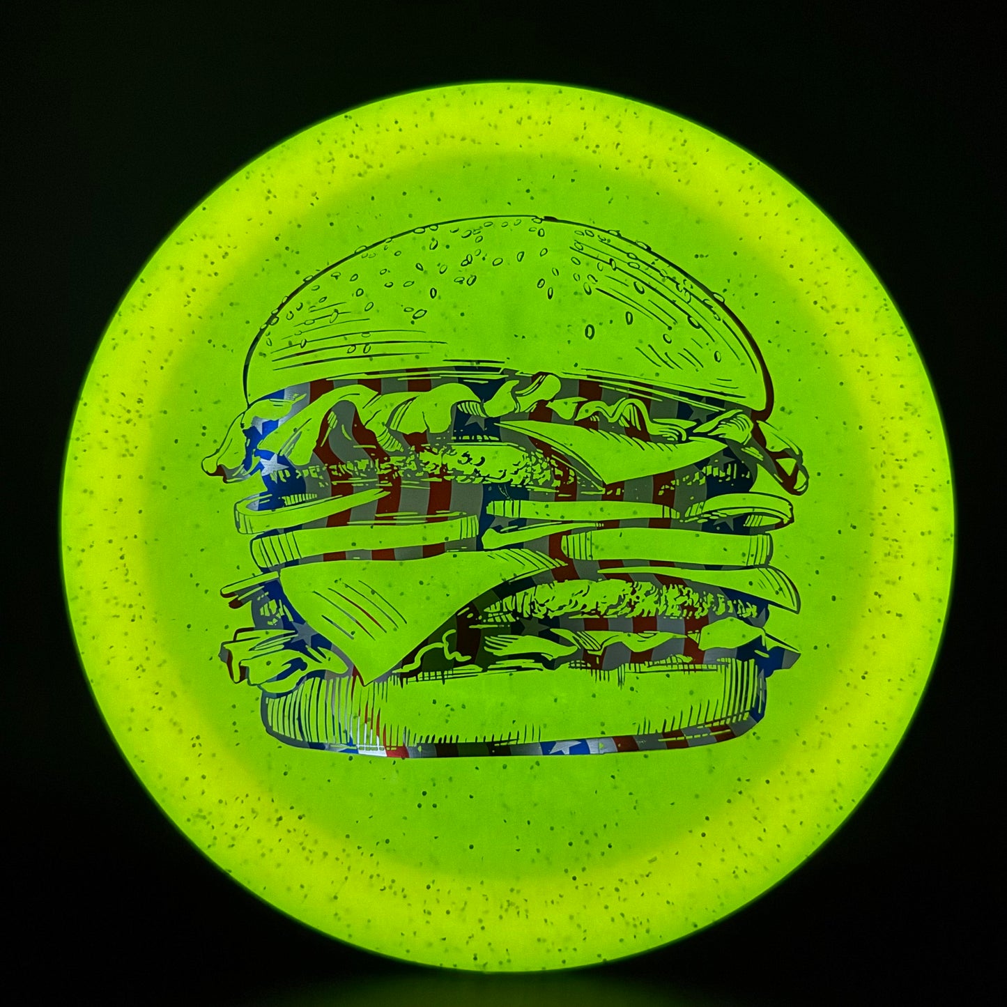 Metal Flake C-Blend Glow Maya - Burgers Stamp